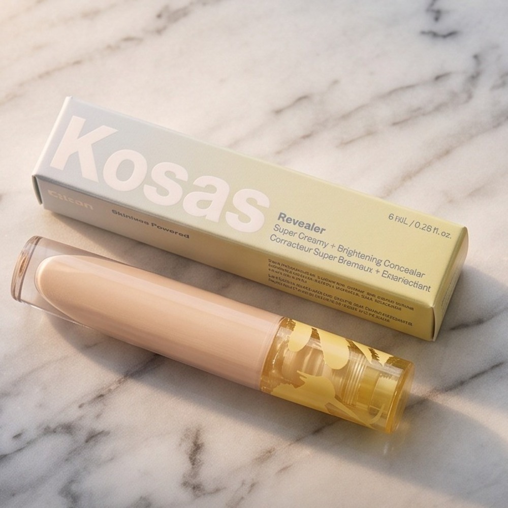 Kosas Revealer Super Creamy Brightening Concealer 02W Light Yellow Undertones